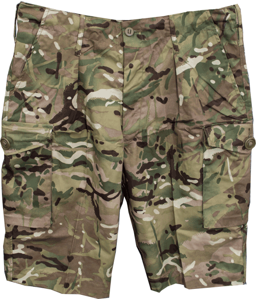 パンツ British Army military shorts British Army Officer's Shorts | Mens Cotton Khaki Shorts