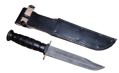 U.S.M.C. Combat Ka-bar Knife, Ontario Knife Co., Genuine
