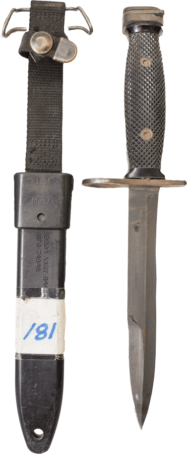 M 7 Bayonet with M10 Scabbard, Used - Military Knives