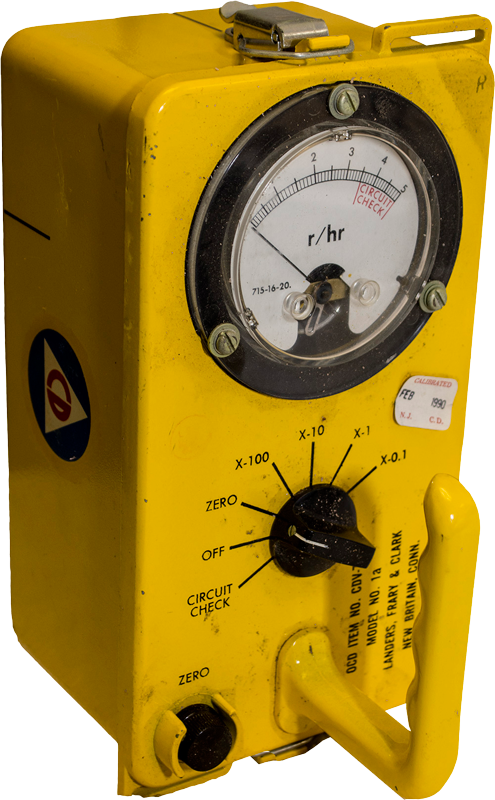 GAMMA RADIATION DETECTOR, (Geiger Counter) CDV-715, Non-Functional