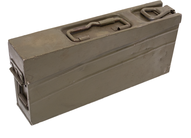 German Ammo Can - Military Surplus Vintage Ammo Cans