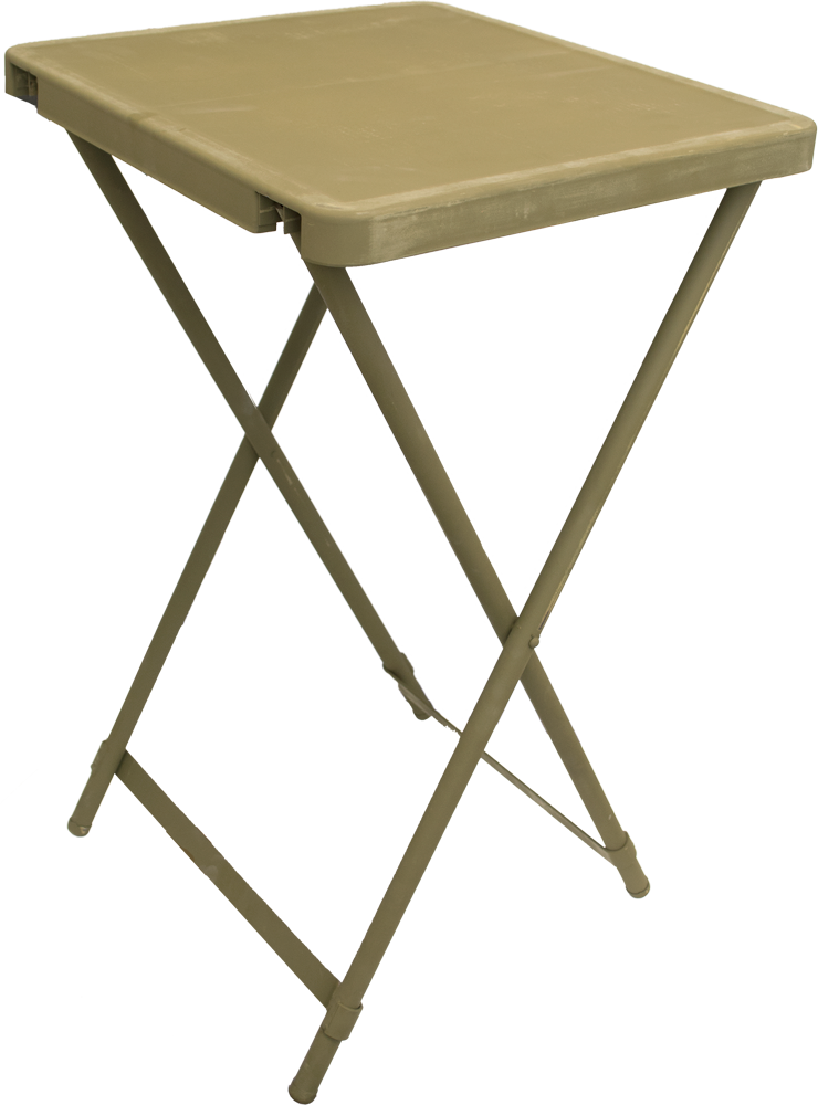 U.S. G.I. Vintage Heavy Duty Folding Table, 1955 Dated, Unused