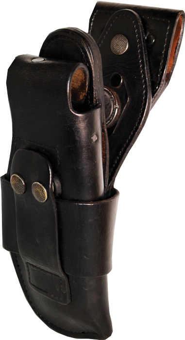 Sig P6 Holster Made of German Black Leather - Military Surplus