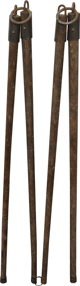 Vintage Swedish Military Wooden Hanger | Colemans