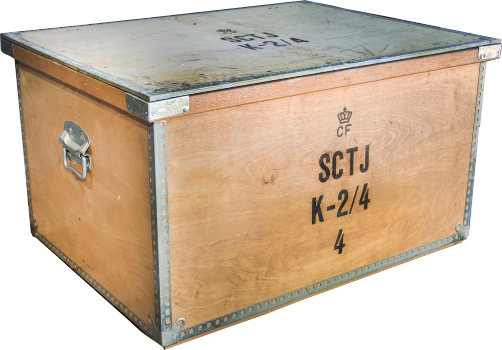 Swedish Military Civil Defense Storage Box | Colemans