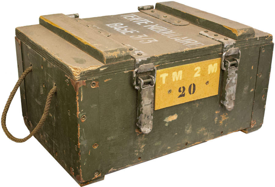French Military Tent Supply Box | Colemans
