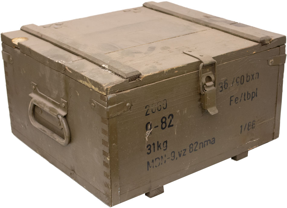 Wooden Ammo/Storage Boxes 20 x 8 x 8 – Hahn's World of Surplus