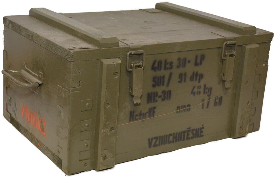 Czech Military Ammo Box, Large