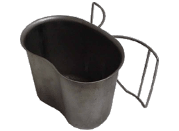 U.S. G.I. Canteen Cup, Used, 2 pack