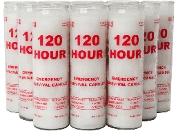 Emergency Candle, 120 hr, 2 pack