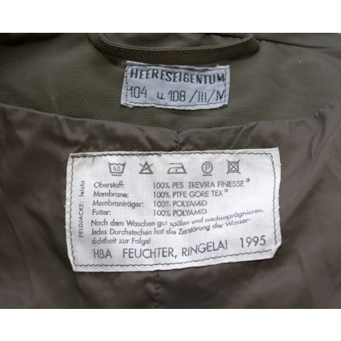 Austrian Military M65 Gore Tex Parka | Weatherproof Coat