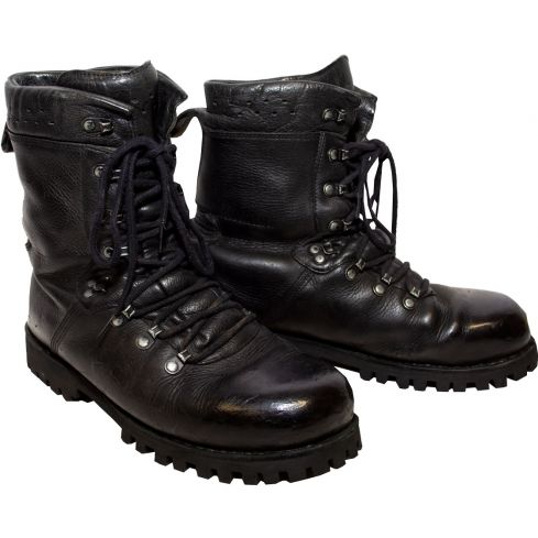 German Military Leather Infantry Boots