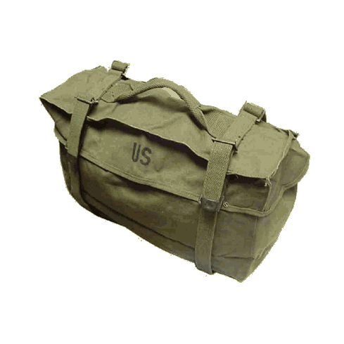 Vintage Korean Era US ARMY deals Cargo Bag M-1945, Cargo Field Pack Canvas bag Jan ‘51