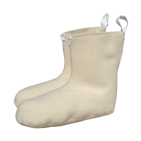 US Military Surplus Extreme Cold Weather N-1B 100% Wool Mukluk Boot Liners LARGE 