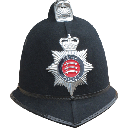 British Police Bobby Helmet With Emblem - Coleman's Military Surplus