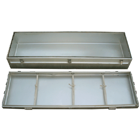 U.S. G.I. Aluminum Storage Container/ Zeiglar Mortuary Container