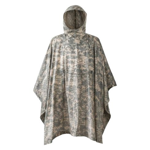 U.S. G.I. Rip-stop Poncho, ACU Digital