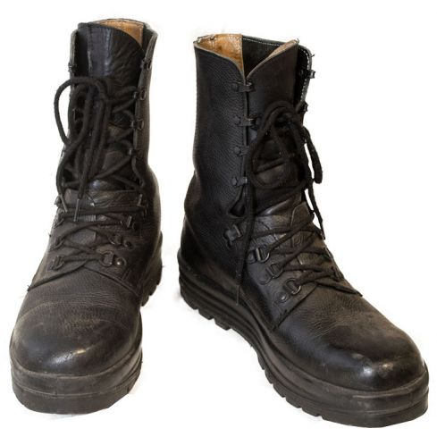 Swiss Military Leather Waterproof Combat Boots