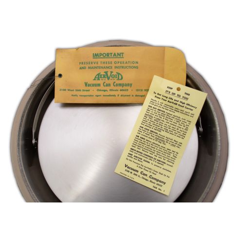 U.S. G.I. Stainless Steel Vacuum Food Storage Container | Colemans