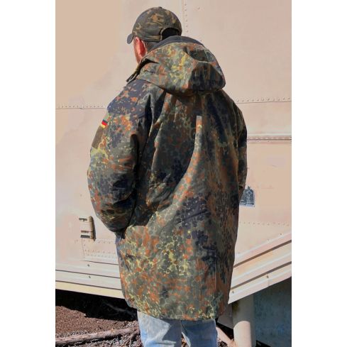 German flecktarn parka best sale