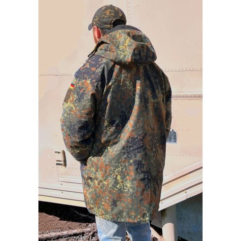flecktarn parka with liner