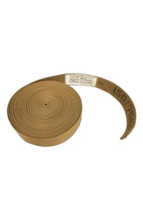Tan Nylon Web Strapping, 35ft., 2 Pack