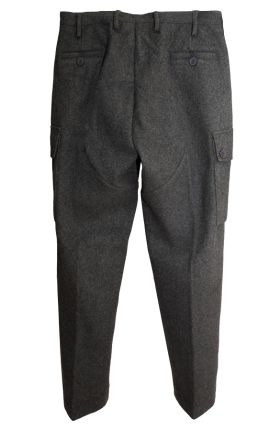Finnish Army Style Wool Trousers