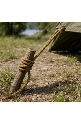 U.S. G.I. Manila Hemp Rope, 100ft