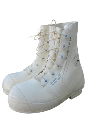 U.S. G.I. Extreme Cold Temperature Boots, White, Unissued