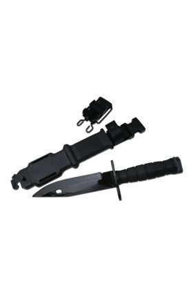 OKC M9 Bayonet With Scabbard, Black, New