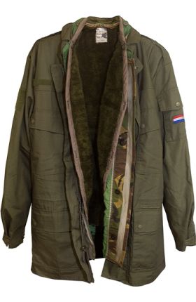 Dutch Military OD Rip-Stop Parka