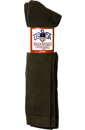 U.S. G.I. Anti-Microbial All-Purpose Boot Sock, 3 Pack