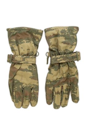 Turkish Drought Camo Waterproof Gloves