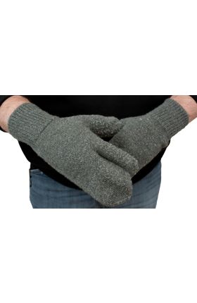 Swiss Military Trigger Finger Mittens, 2 Pair Pack