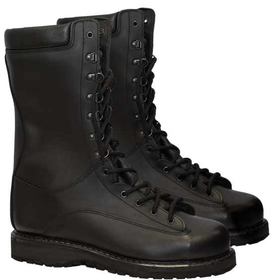 italian leather combat boots