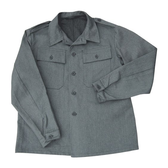 military jean jacket