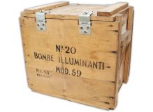 Italian Military Wooden Munitions Crate