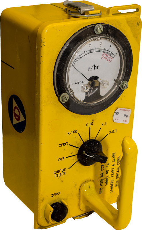 Just showing off a Cold War geiger counter I received today