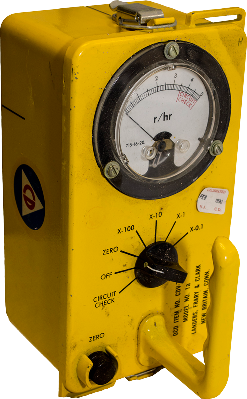 GAMMA RADIATION DETECTOR, (Geiger Counter) CDV-715, Non-Functional