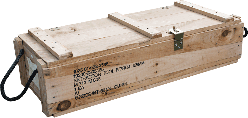 Box, Wooden - Coleman's Military Surplus
