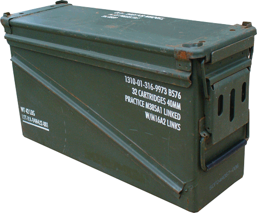 40mm Ammo Can - Military Surplus Ammunition Container