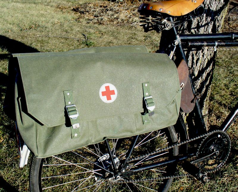 Tactical discount bicycle bag