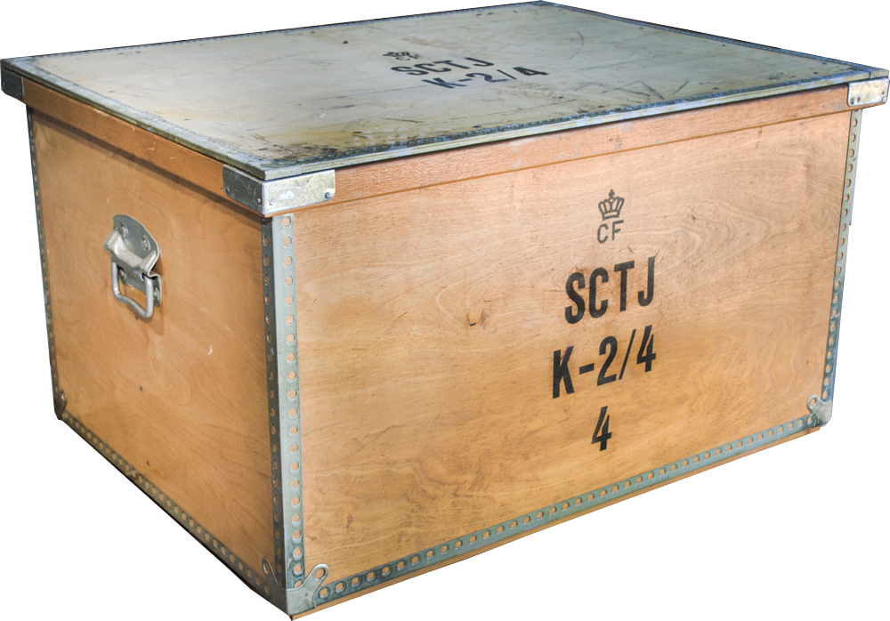 Swedish Military Civil Defense Storage Box | Colemans