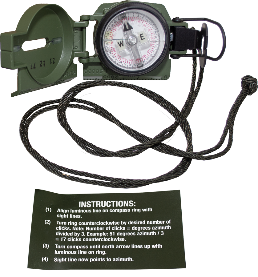 U.S. G.I. Lensatic Compass