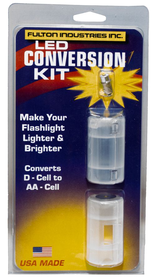 Fulton flashlight deals led conversion