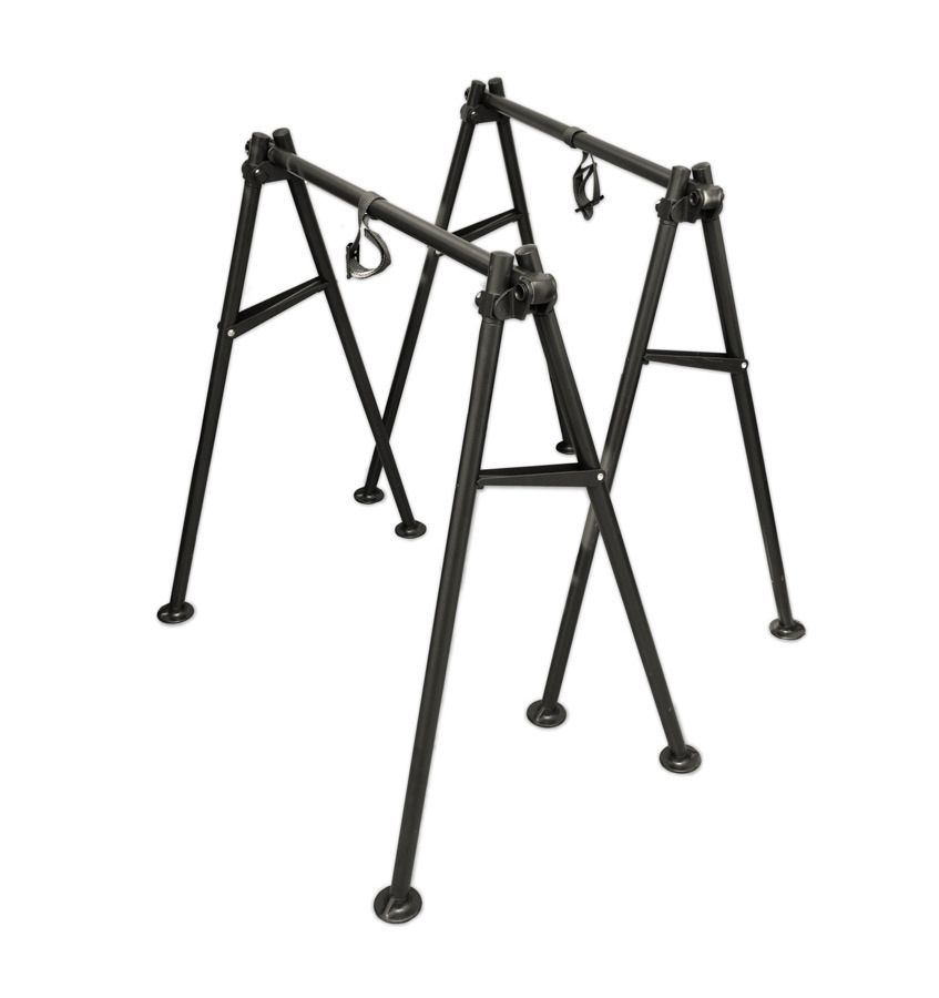 U.S. G.I. Folding Aluminum Litter Support Stand, Pair