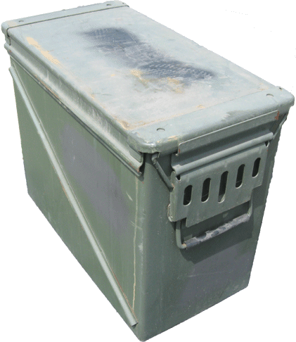 その他 U.S. CAL. 30MM AMMUNITION BOX 30mm Ammo Can from Coleman's Military Surplus
