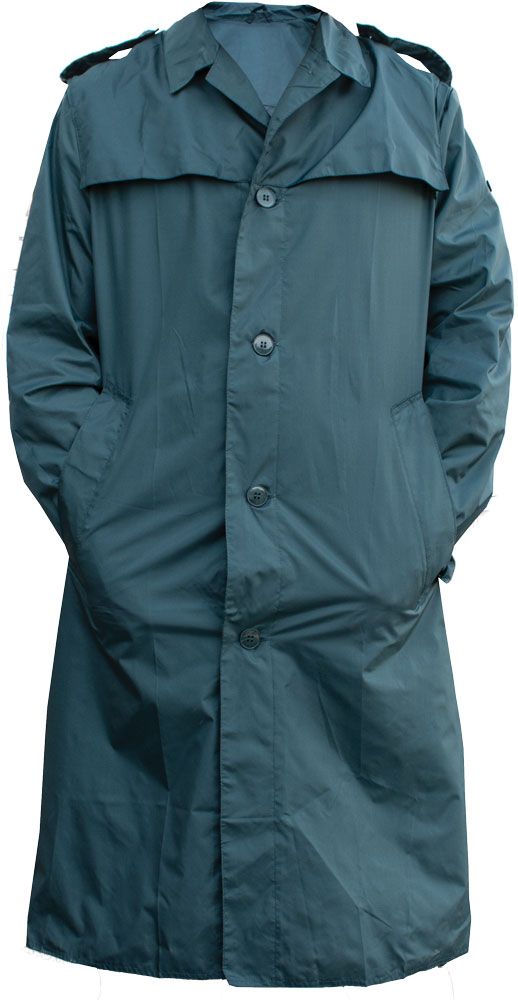 Military hot sale style raincoat