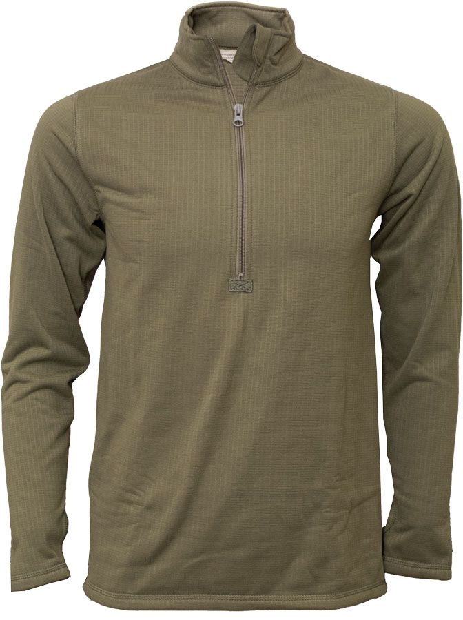 ECWCS Level 2 Grid Fleece Thermal Top at Army Surplus World