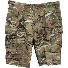British Military Shorts, MTP Camo